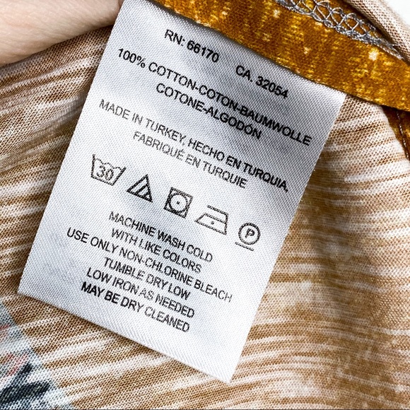 ❤️SOLD❤️Anthro Postmark Delilah Floral Tee Orange - Picture 7 of 8